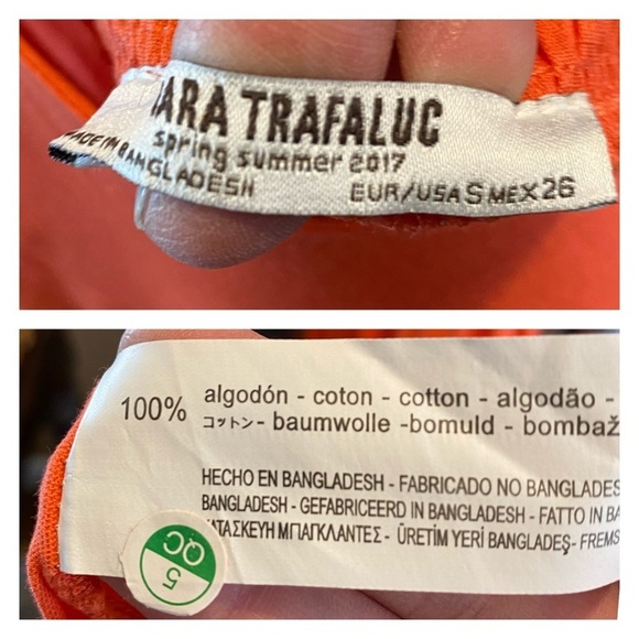 Zara orange empire waist sundress - Picture 11 of 11